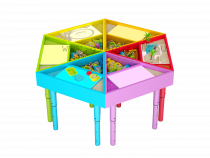 Творческая лаборатория. Стол для детей. Комплектация стандарт - «globural.ru» - Чапаевск