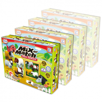 Магнитный конструктор Животные «Смешай и собери». Серия Животные фермы. Комплект на группу - «globural.ru» - Чапаевск