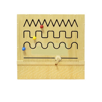 Настенный модуль для упражнений в развитии запястья-движение по прорези 70 *6 *70 см. - «globural.ru» - Чапаевск