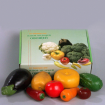 Набор муляжей овощей 8 штук - «globural.ru» - Чапаевск
