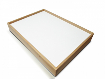 Планшет для рисования песком из дерева (белая подсветка) - «globural.ru» - Чапаевск