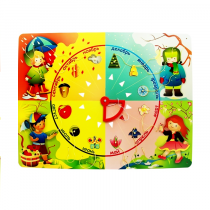 Дидактическая панель "Времена года" - «globural.ru» - Чапаевск