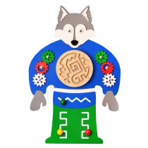 Бизиборд «Волчок- Серый Бочок» - «globural.ru» - Чапаевск