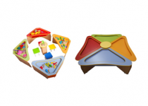 Детский тактильный песочный комплекс «Ромашка» - «globural.ru» - Чапаевск