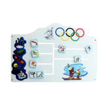 Дидактическая панель "Олимпийские виды спорта. Зима" - «globural.ru» - Чапаевск