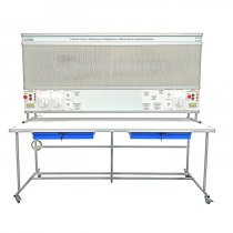 Учебный комплект лабораторного оборудования «Рабочее место электромонтажника» исполнение стендовое, монтажная панель - «globural.ru» - Чапаевск