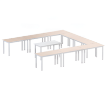 Композиция из столов каркасных составных - «globural.ru» - Чапаевск