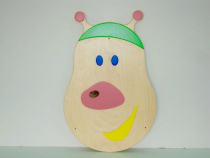 Тактильная панель "Голова гусеницы" - «globural.ru» - Чапаевск