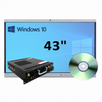 Интерактивная панель 43" (встроенный ПК, Win10) - «globural.ru» - Чапаевск