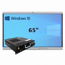 Интерактивная панель 65" (встроенный ПК Win10, Intel i5) - «globural.ru» - Чапаевск