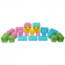 Мягкий конструктор Великан. Базовый набор 3-5 лет - «globural.ru» - Чапаевск