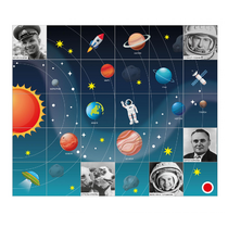 Коврик для логобота Пчелка "Космос" - «globural.ru» - Чапаевск