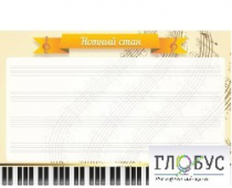 Стенд "Нотный стан" - «globural.ru» - Чапаевск