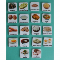 Набор карточек "Основные блюда" - «globural.ru» - Чапаевск