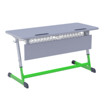 Парта Nomad двухместная регулируемая по высоте - «globural.ru» - Чапаевск