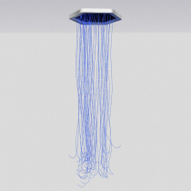 Потолочная светодиодная панель с фиброоптическим душем - «globural.ru» - Чапаевск