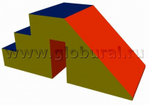 Спуск в бассейн (единая конструкция) - «globural.ru» - Чапаевск
