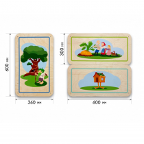 Набор стеновых панелей «Мир сказки - У Лукоморья» - «globural.ru» - Чапаевск