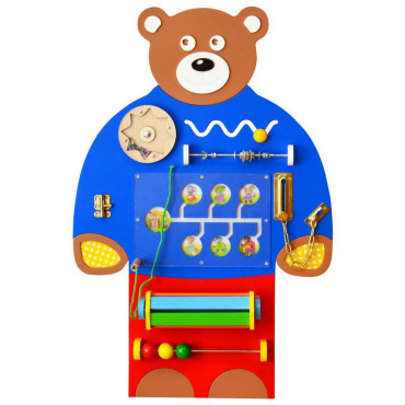 Бизиборд «Мишка - Косолапый» - «globural.ru» - Чапаевск