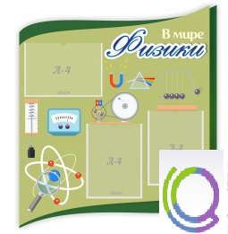 Стенд "В мире физики" - «globural.ru» - Чапаевск