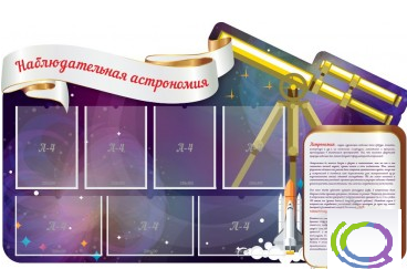 Стенд "Наблюдательная астрономия" - «globural.ru» - Чапаевск