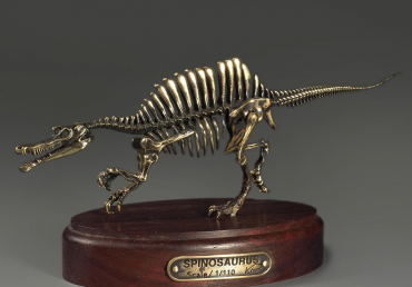Модель скелета динозавра Spinosaurus - «globural.ru» - Чапаевск