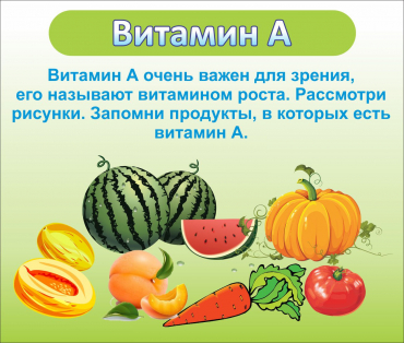 Стенд "Витамин А" - «globural.ru» - Чапаевск