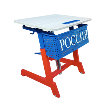 Стол ученический одноместный "Патриот-1п" на газовом лифте (р.гр. № 3-7 и наклоном столешницы ) - «globural.ru» - Чапаевск