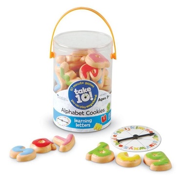 Англоязычное пособие "Собери 10! Печеньки Алфавит" - «globural.ru» - Чапаевск